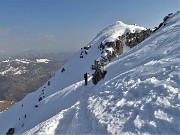 Sulle nevi del RESEGONE ad anello da Fuipiano (27febb21)- FOTOGALLERY